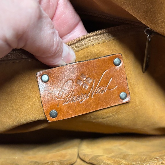 Patricia Nash Black Leather Crossbody Bag - Picture 6 of 11